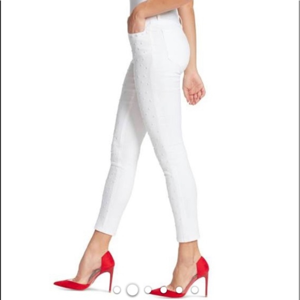 Skinny Girl Fritzo Skinny Ankle Studded Jean